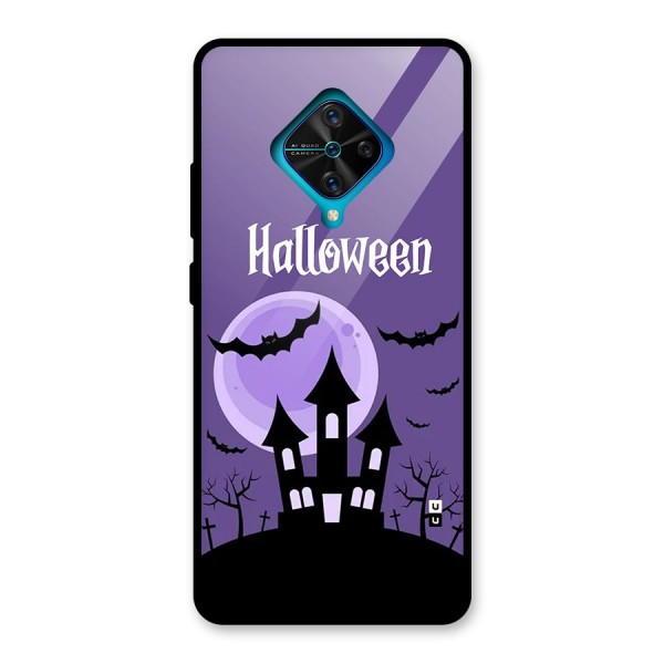 Fun Halloween Glass Back Case for Vivo S1 Pro