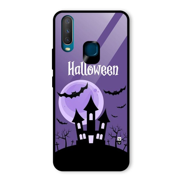 Fun Halloween Glass Back Case for Vivo U10