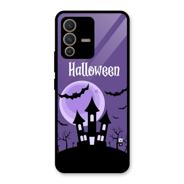 Fun Halloween Glass Back Case for Vivo V23 5G