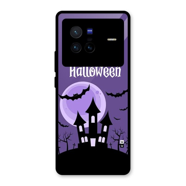 Fun Halloween Glass Back Case for Vivo X80