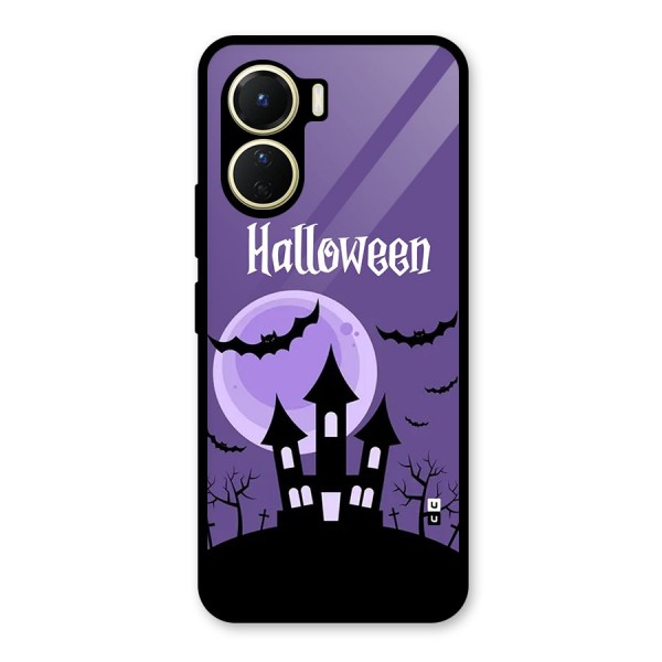 Fun Halloween Glass Back Case for Vivo Y56