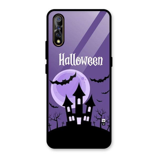 Fun Halloween Glass Back Case for Vivo Z1x