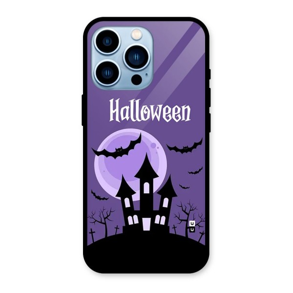 Fun Halloween Glass Back Case for iPhone 13 Pro