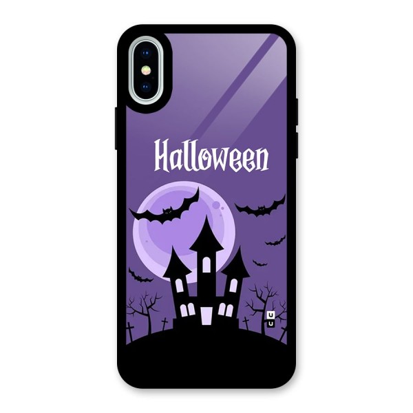 Fun Halloween Glass Back Case for iPhone X