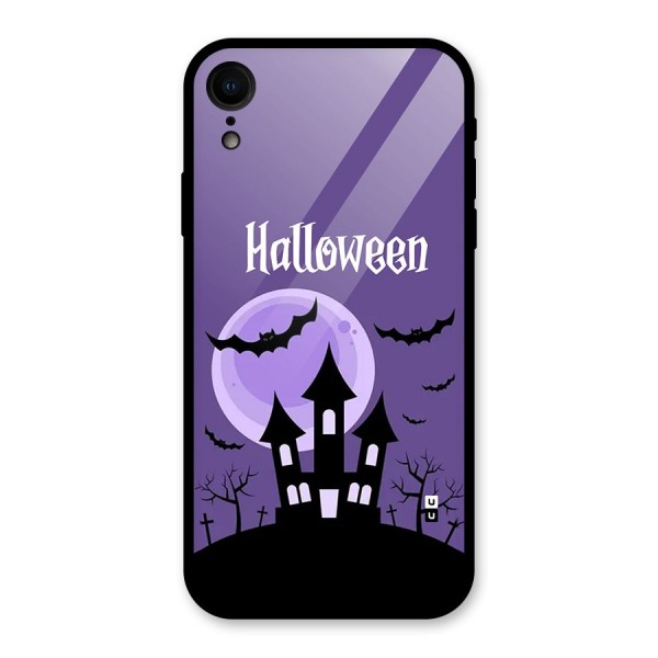 Fun Halloween Glass Back Case for iPhone XR