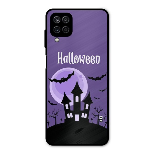 Fun Halloween Metal Back Case for Galaxy A12