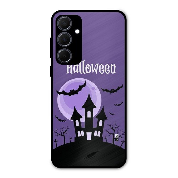 Fun Halloween Metal Back Case for Galaxy A35