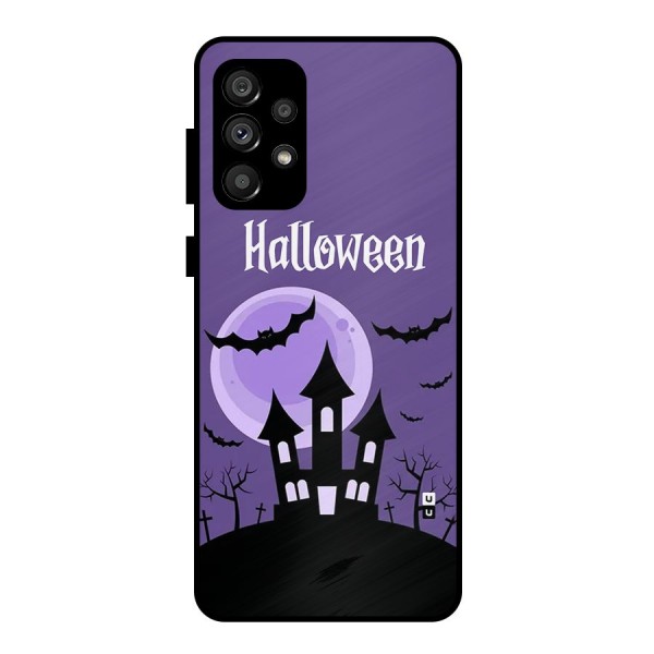 Fun Halloween Metal Back Case for Galaxy A73 5G