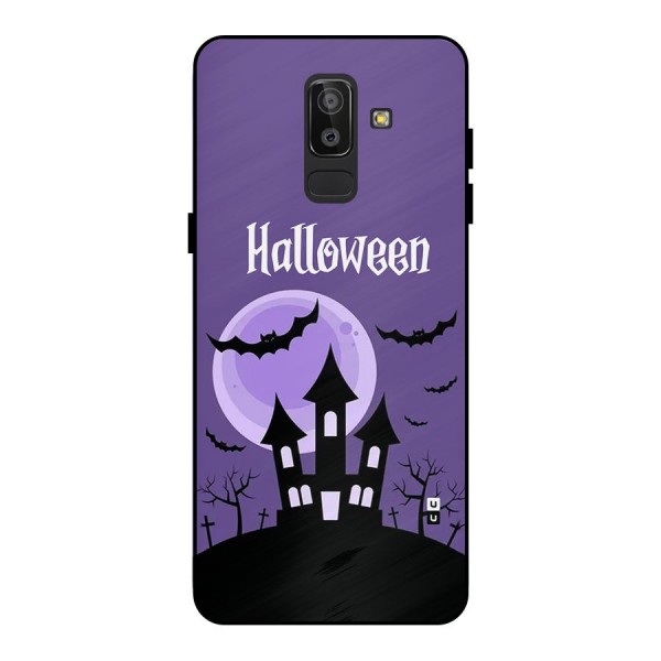 Fun Halloween Metal Back Case for Galaxy J8