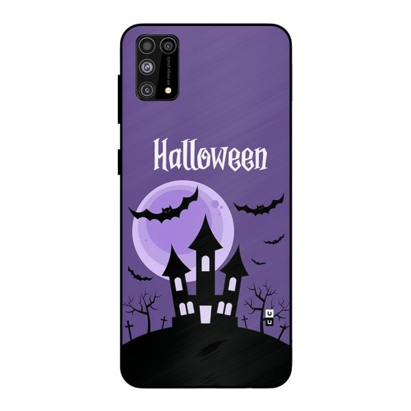 Fun Halloween Metal Back Case for Galaxy M31