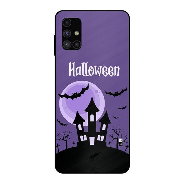 Fun Halloween Metal Back Case for Galaxy M51