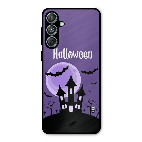 Fun Halloween Metal Back Case for Galaxy M55 5G