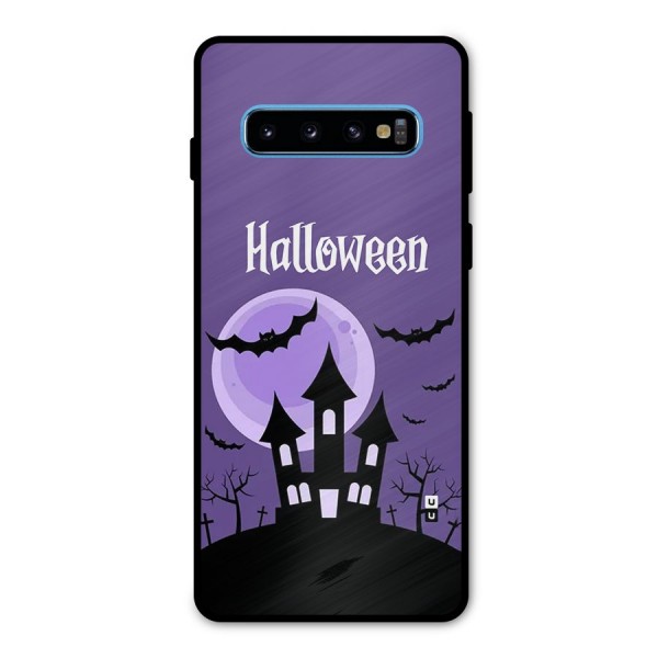 Fun Halloween Metal Back Case for Galaxy S10