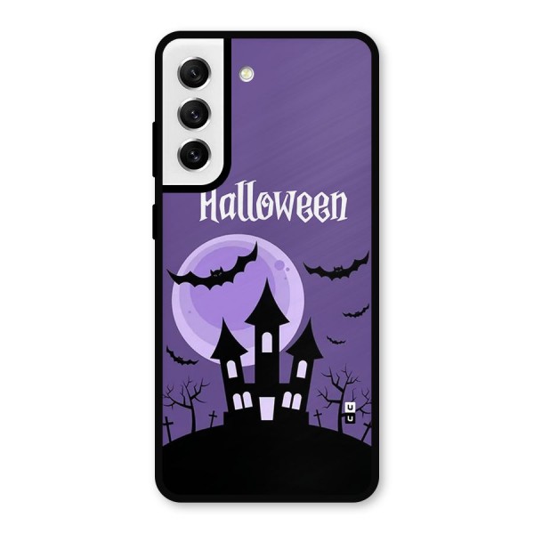 Fun Halloween Metal Back Case for Galaxy S21 FE 5G