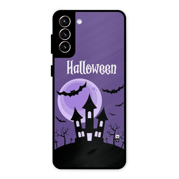 Fun Halloween Metal Back Case for Galaxy S21 Plus