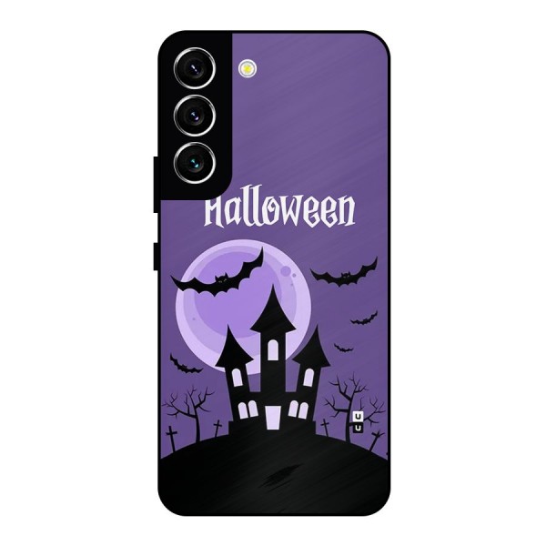 Fun Halloween Metal Back Case for Galaxy S22 5G