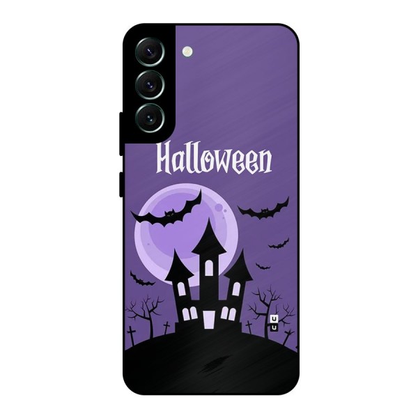 Fun Halloween Metal Back Case for Galaxy S22 Plus 5G