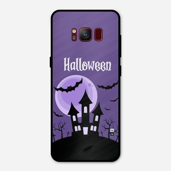 Fun Halloween Metal Back Case for Galaxy S8