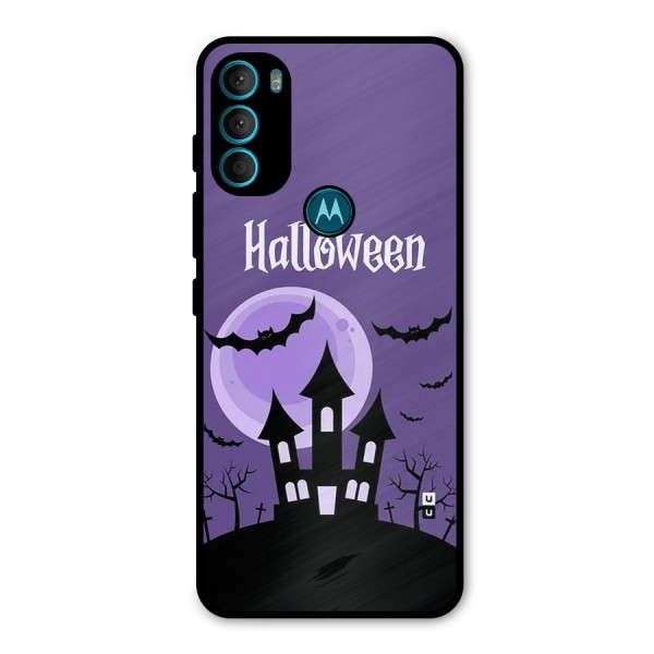 Fun Halloween Metal Back Case for Moto G71 5G