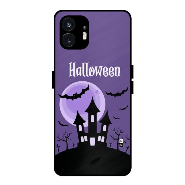 Fun Halloween Metal Back Case for Nothing Phone 2