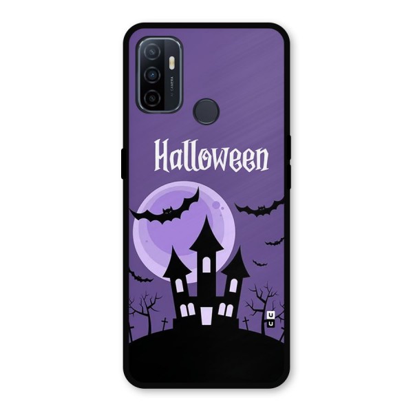 Fun Halloween Metal Back Case for Oppo A53