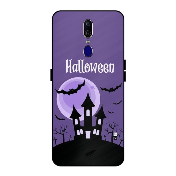 Fun Halloween Metal Back Case for Oppo F11