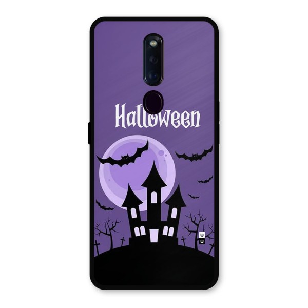 Fun Halloween Metal Back Case for Oppo F11 Pro