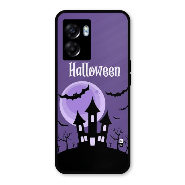 Fun Halloween Metal Back Case for Oppo K10 (5G)