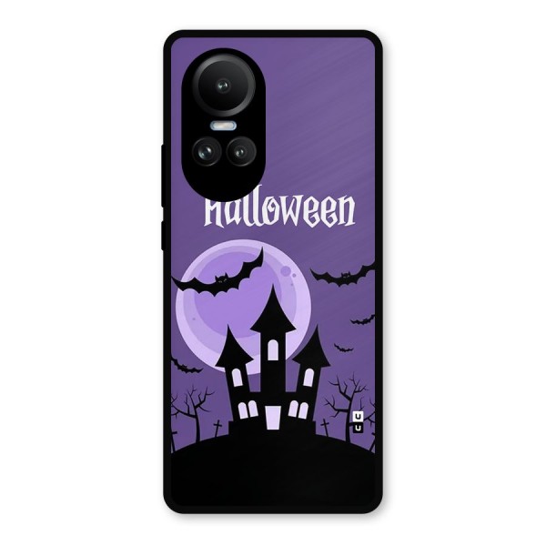 Fun Halloween Metal Back Case for Oppo Reno10