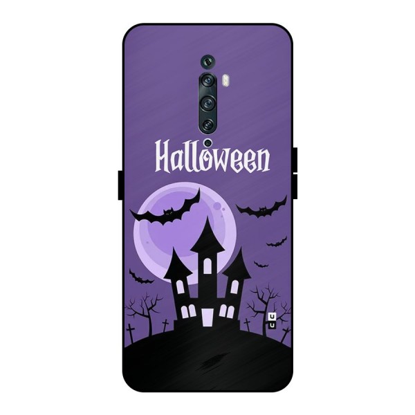 Fun Halloween Metal Back Case for Oppo Reno2 F