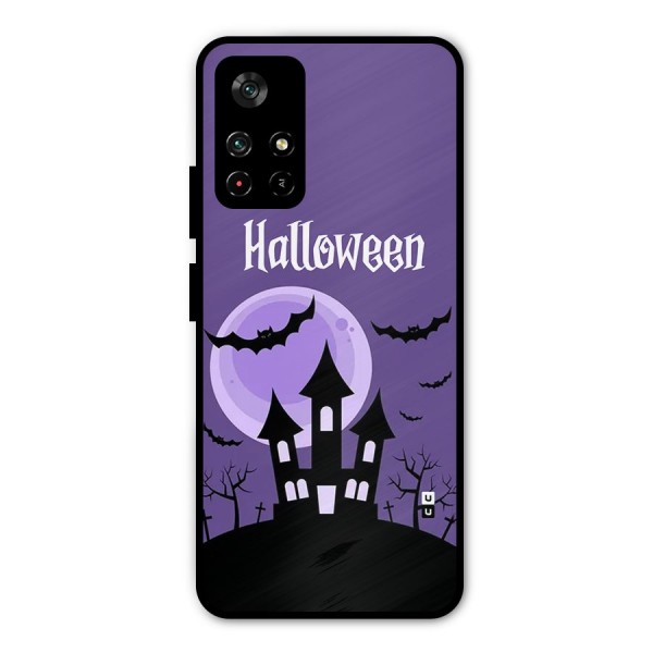 Fun Halloween Metal Back Case for Poco M4 Pro 5G