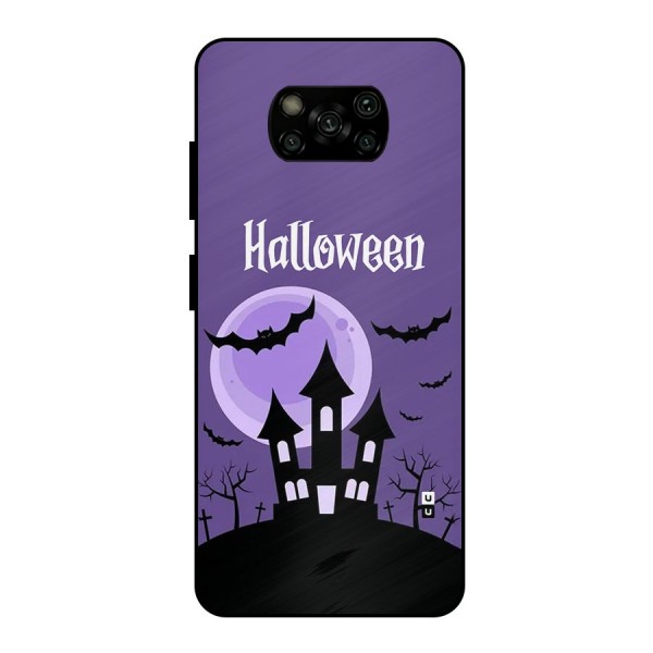 Fun Halloween Metal Back Case for Poco X3