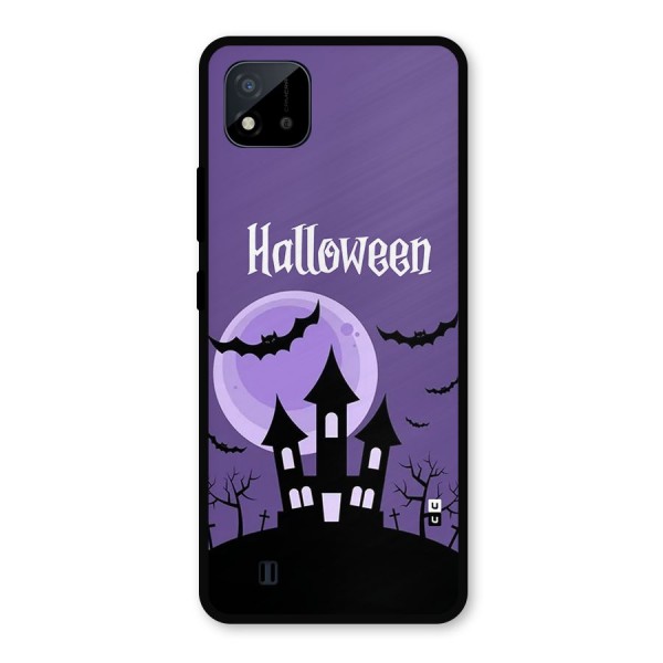 Fun Halloween Metal Back Case for Realme C11 2021