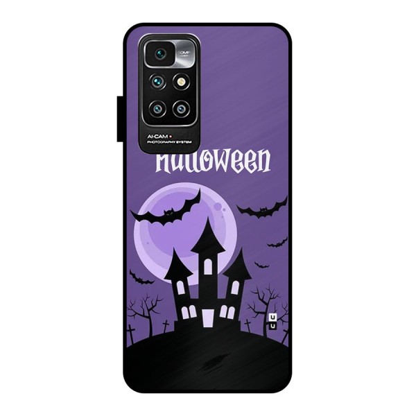 Fun Halloween Metal Back Case for Redmi 10 Prime