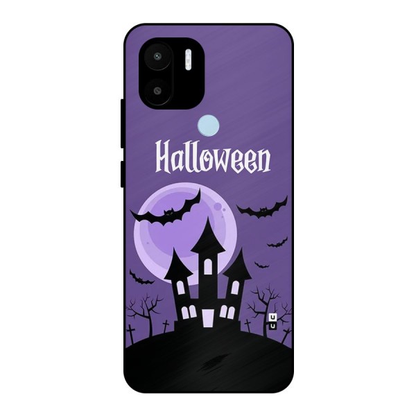 Fun Halloween Metal Back Case for Redmi A1 Plus