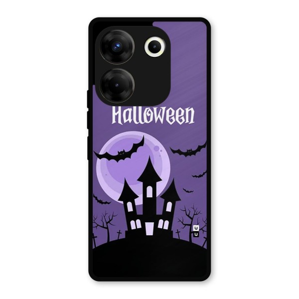 Fun Halloween Metal Back Case for Tecno Camon 20