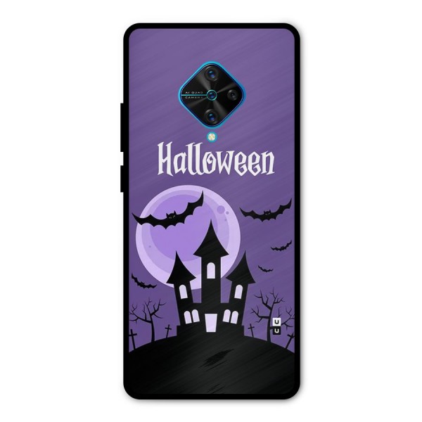 Fun Halloween Metal Back Case for Vivo S1 Pro