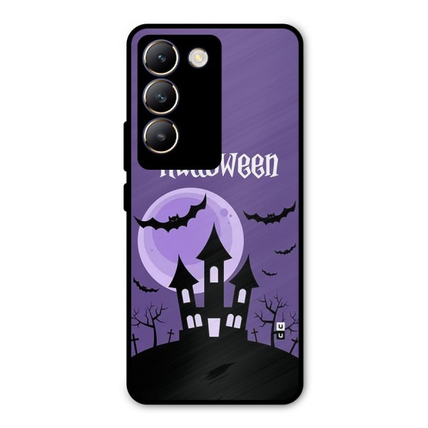 Fun Halloween Metal Back Case for Vivo T3 5G