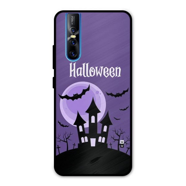 Fun Halloween Metal Back Case for Vivo V15 Pro