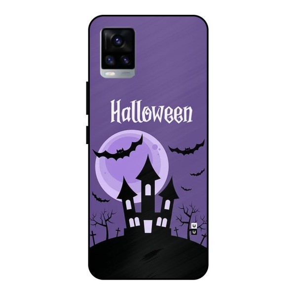 Fun Halloween Metal Back Case for Vivo V20 2021