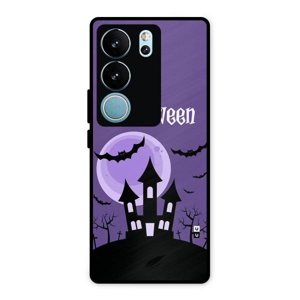 Fun Halloween Metal Back Case for Vivo V29 Pro