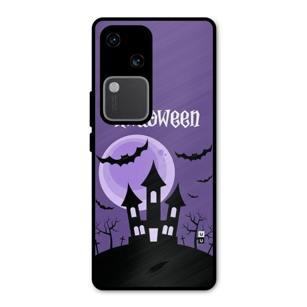 Fun Halloween Metal Back Case for Vivo V30