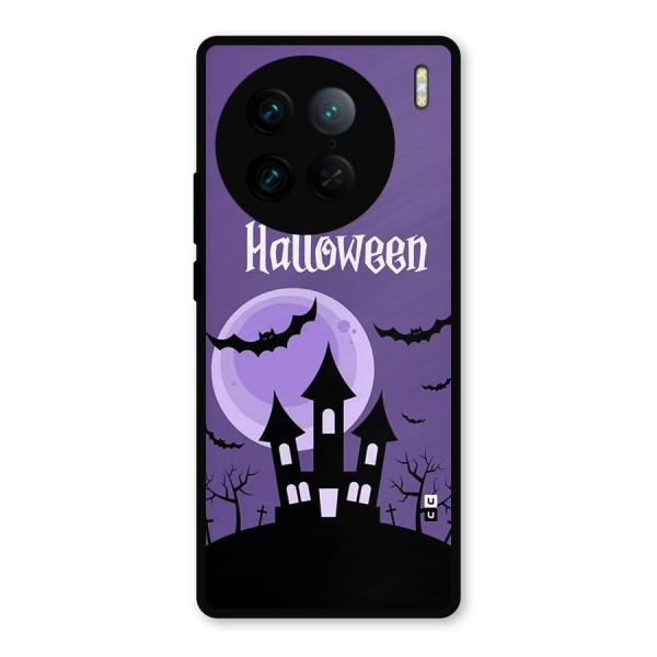 Fun Halloween Metal Back Case for Vivo X90 Pro