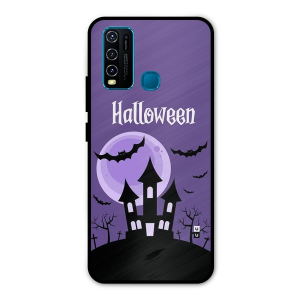 Fun Halloween Metal Back Case for Vivo Y30