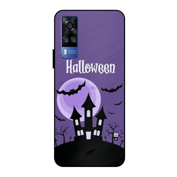 Fun Halloween Metal Back Case for Vivo Y51