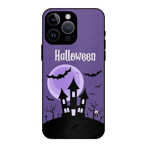 Fun Halloween Metal Back Case for iPhone 14 Pro Max