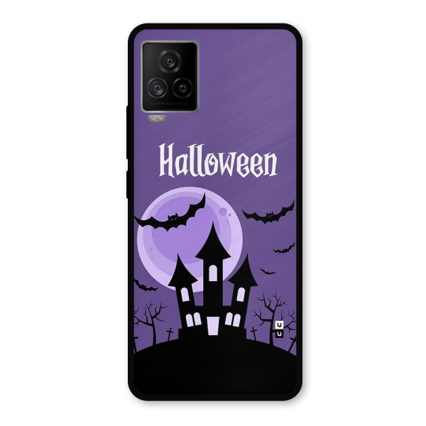 Fun Halloween Metal Back Case for iQOO 7 Legend 5G