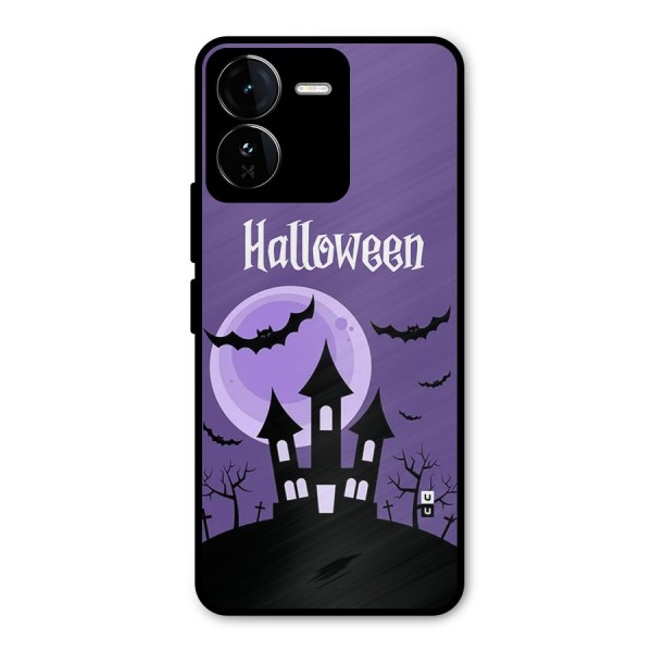 Fun Halloween Metal Back Case for iQOO Z9