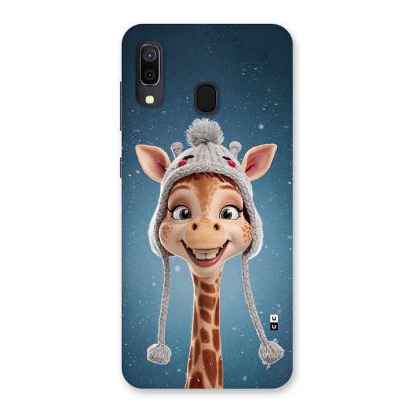 Funny Giraffe Back Case for Galaxy A20