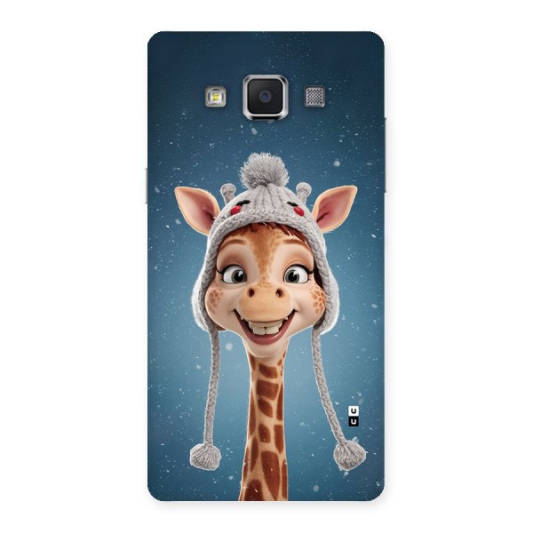 Funny Giraffe Back Case for Galaxy A5